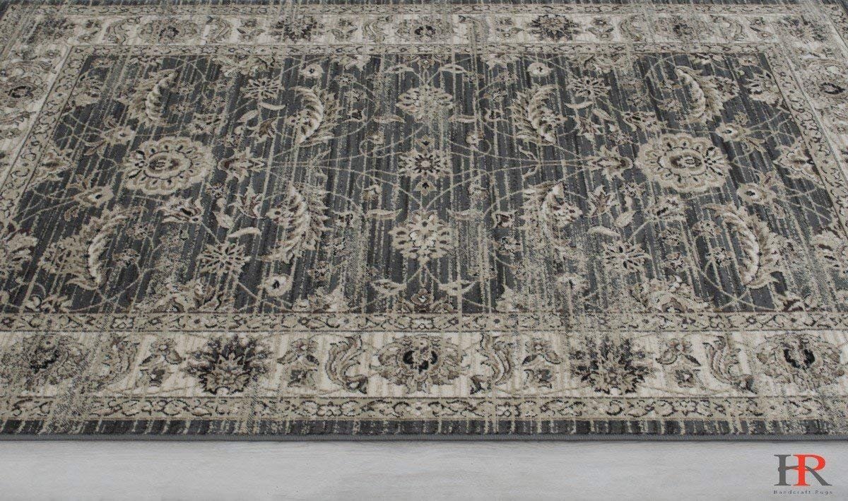 Ziegler Pattern Distressed Rug #91