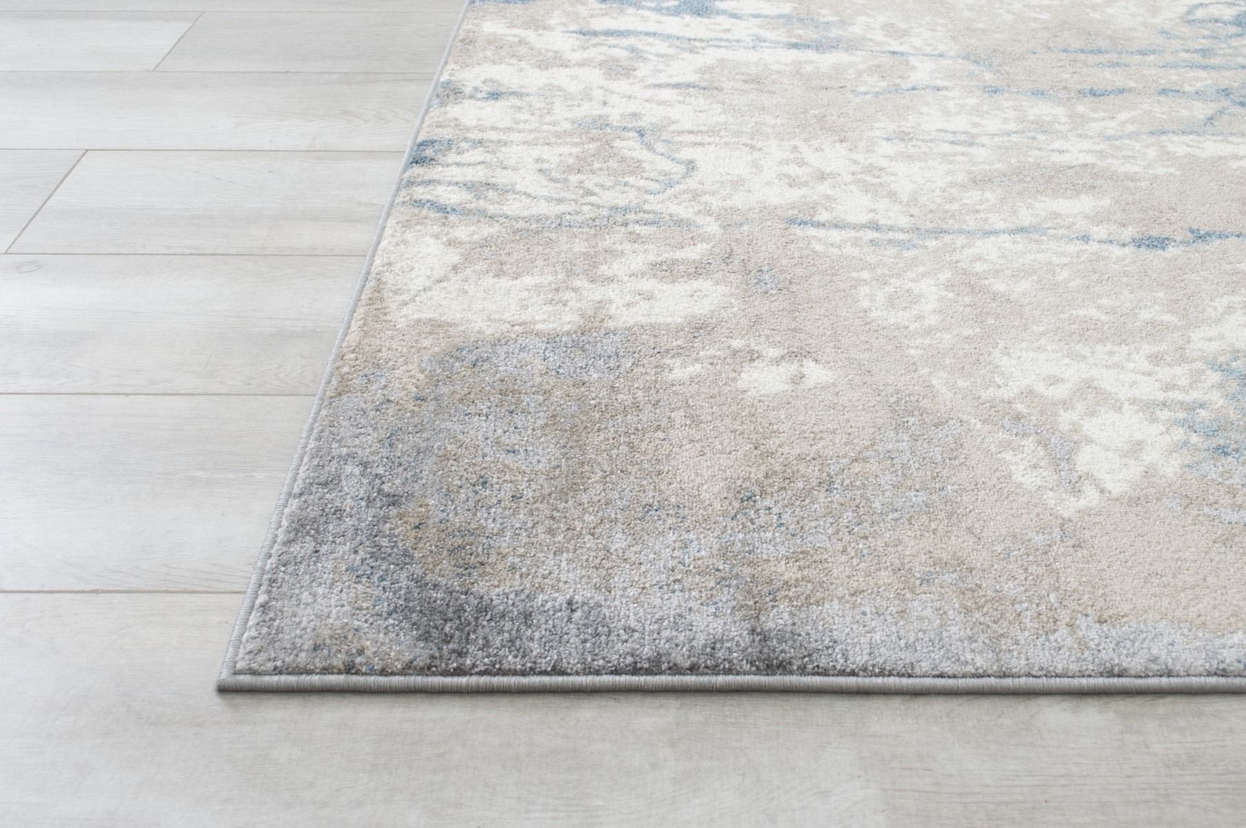 Silver/Ash Gray/Ivory/Ocean Blue-Faded, Distressed