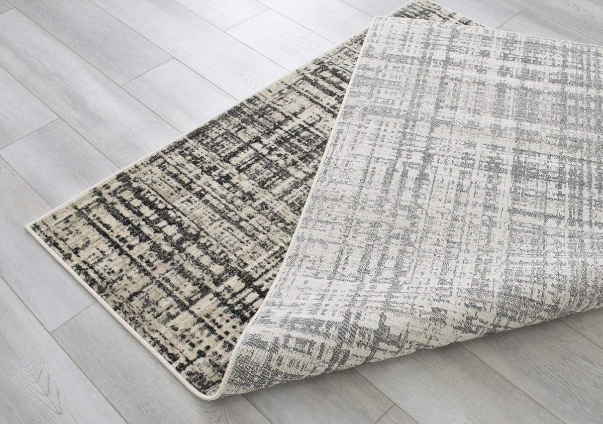 Checkered Abstract Pattern Distressed- Modern Vintage #98