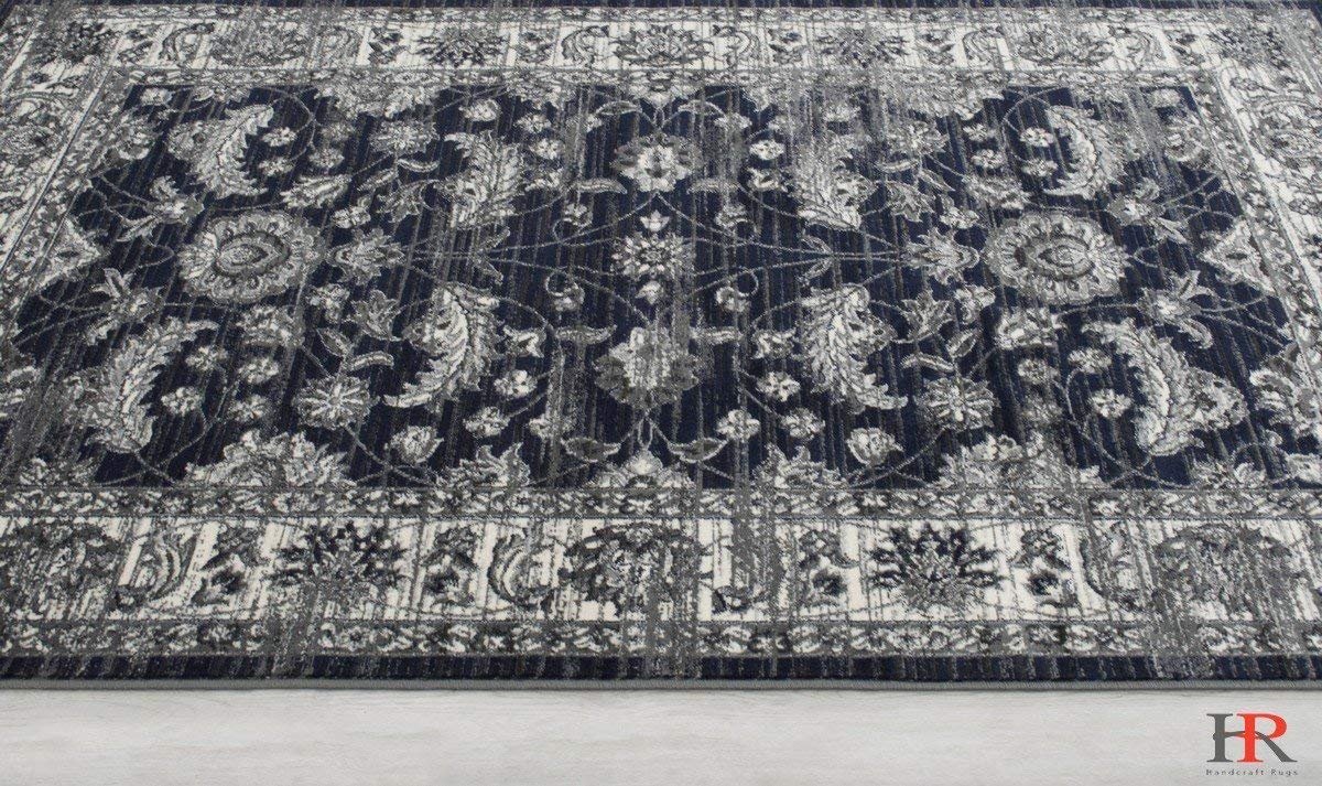 Ziegler Pattern Distressed Rug #91