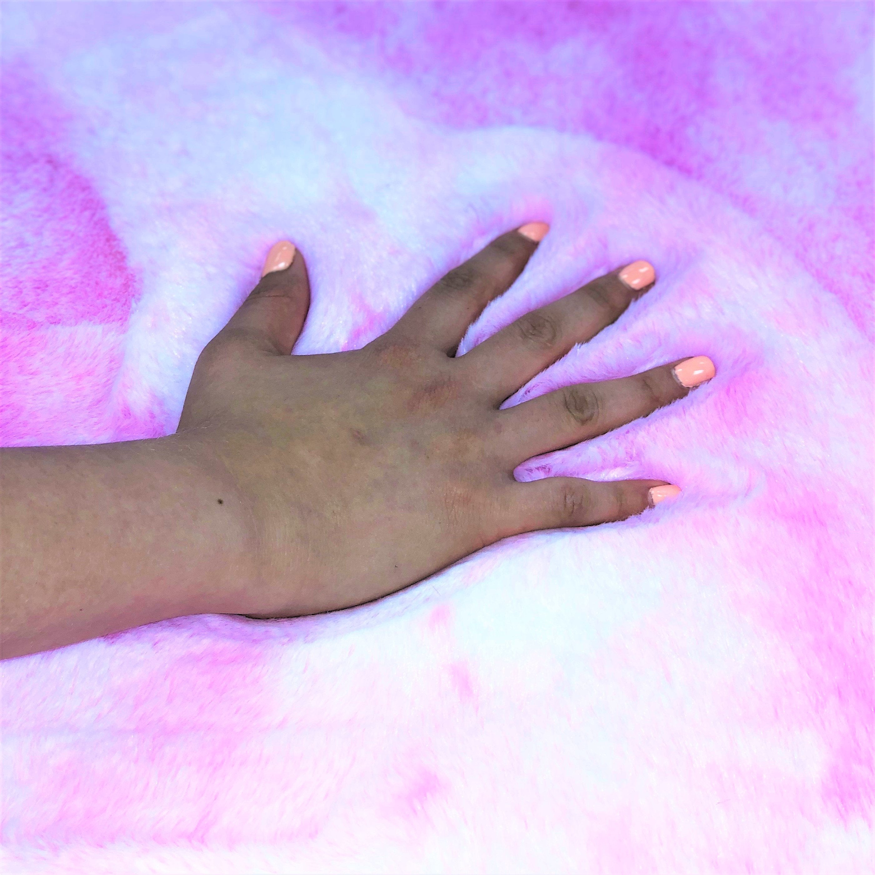 Fur Faux Rug Non-Slip Backing