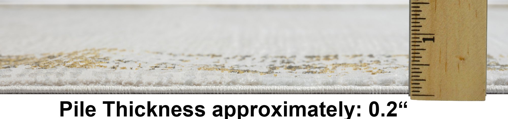 HR Super Soft Polyester Abstract Area Rug Bordered # 454