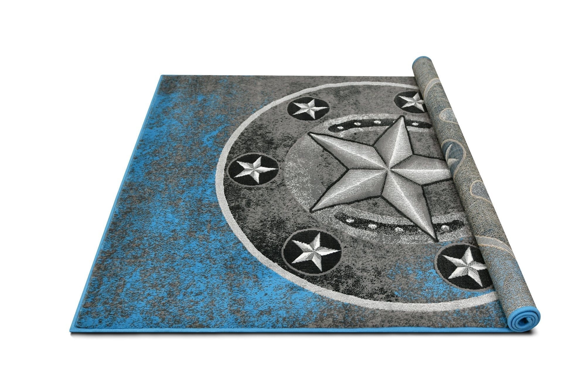 Texas Star Cowboy Area Rug For Livingroom #64