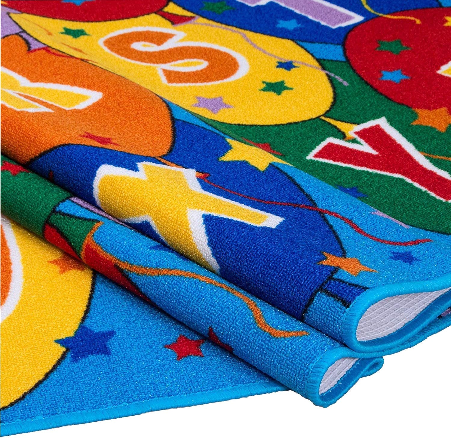 Teaching ABC Balloons Party accent Kids Educational play mat Non-Slip