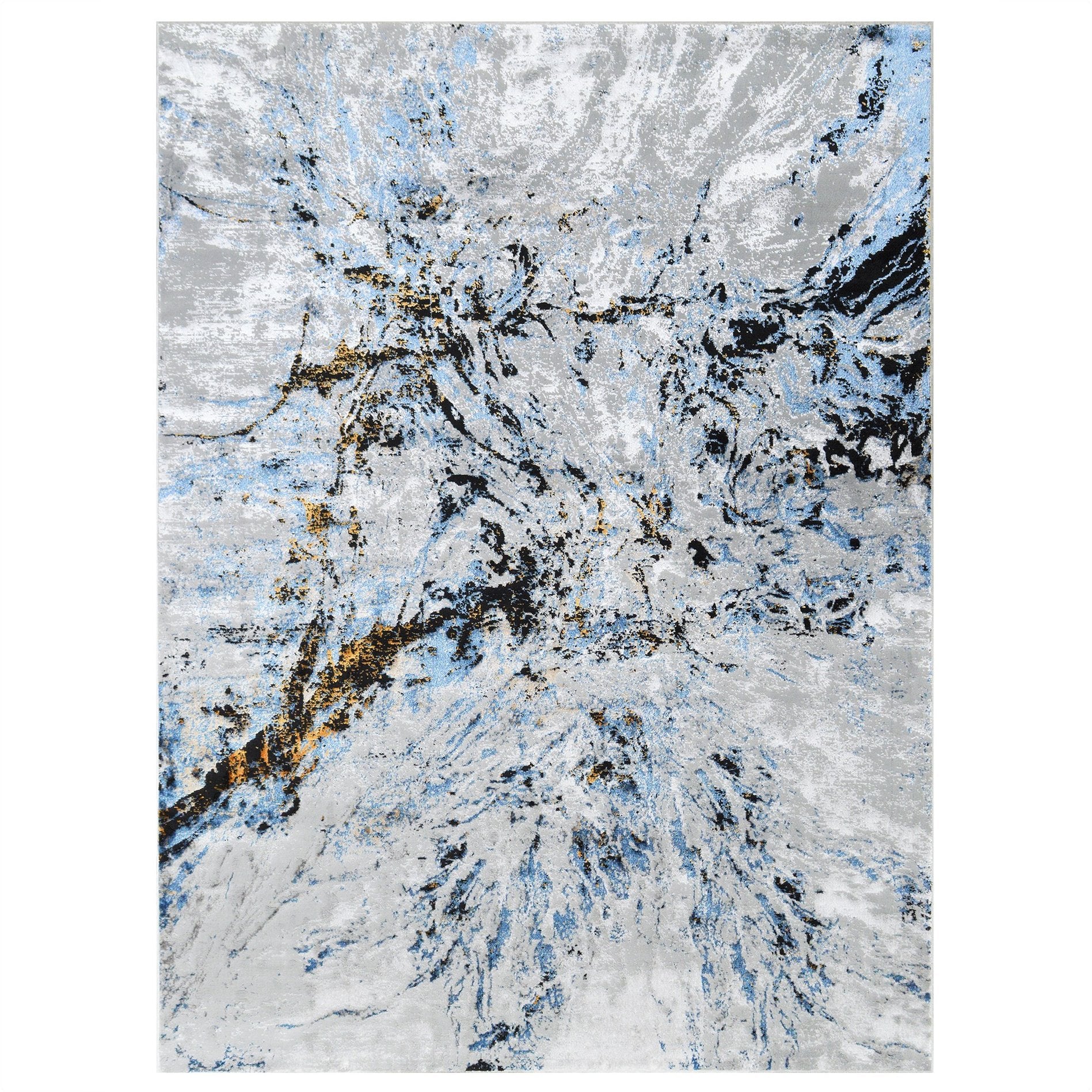 Modern Bohemian Soft Touch Rug Liquid Pattern Area Rugs ,Viscos 75