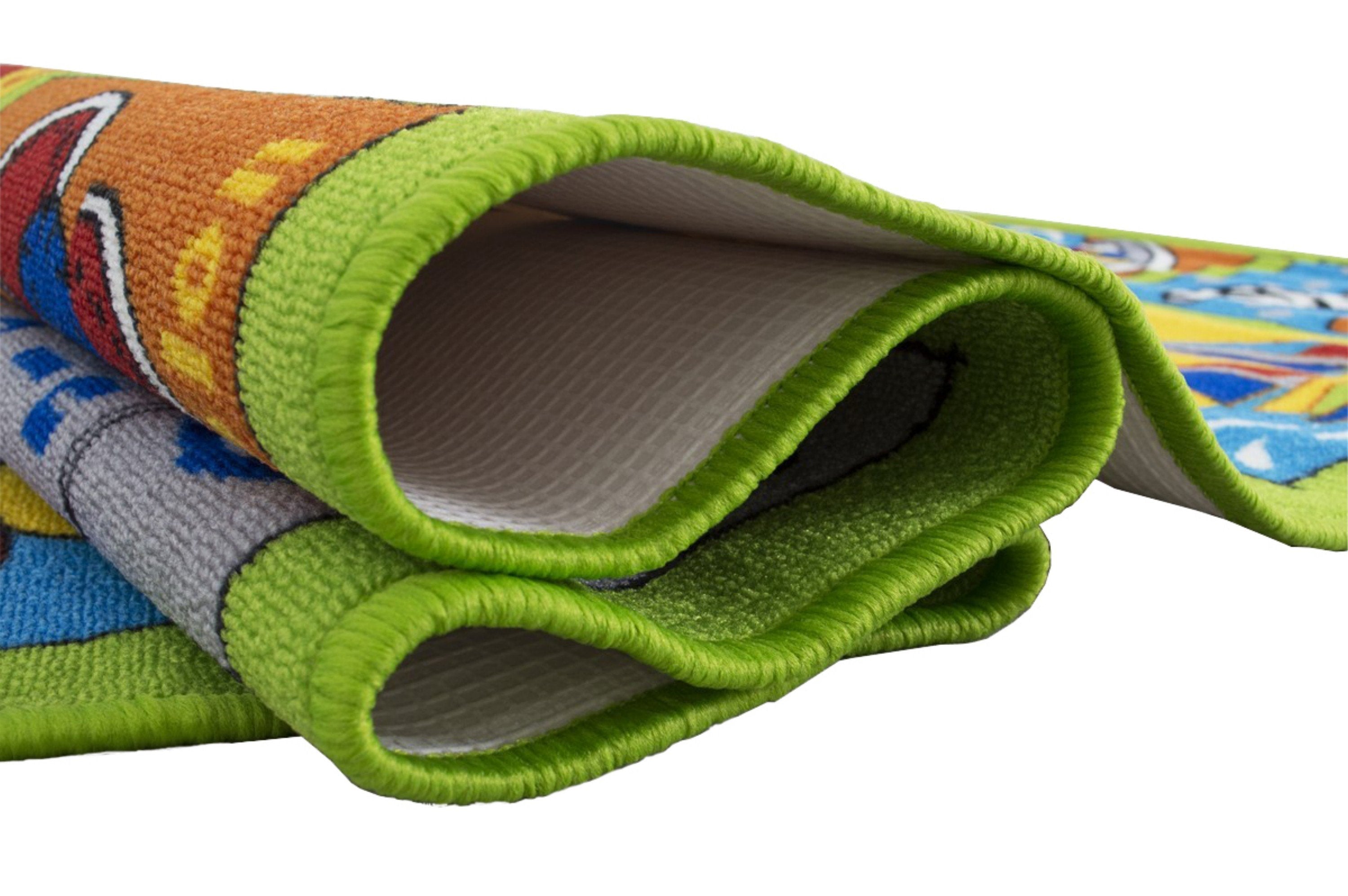 ABC-2 Green Non-Slip Rug