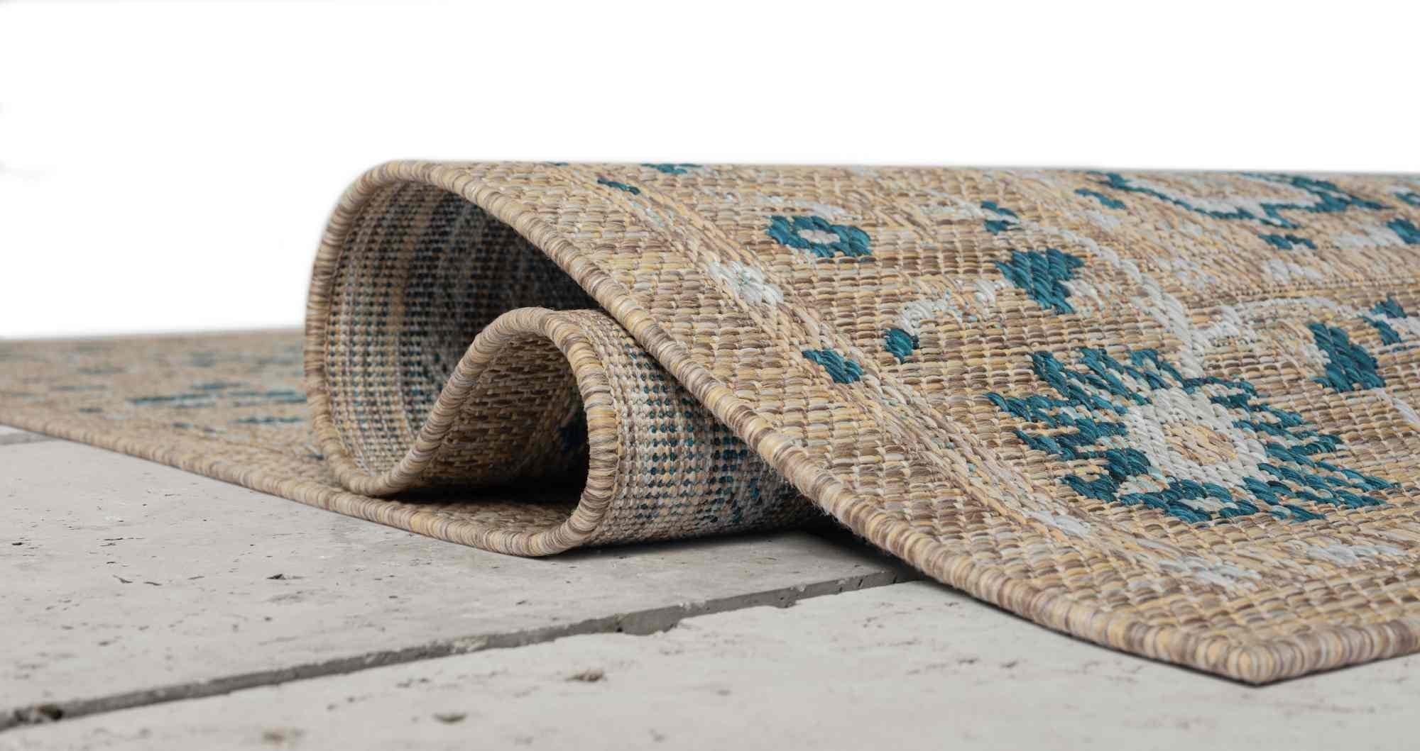 Bohemian Outdoor Rug – Waterproof and Fade-Resistant – 5x7 & 8x10 Sizes