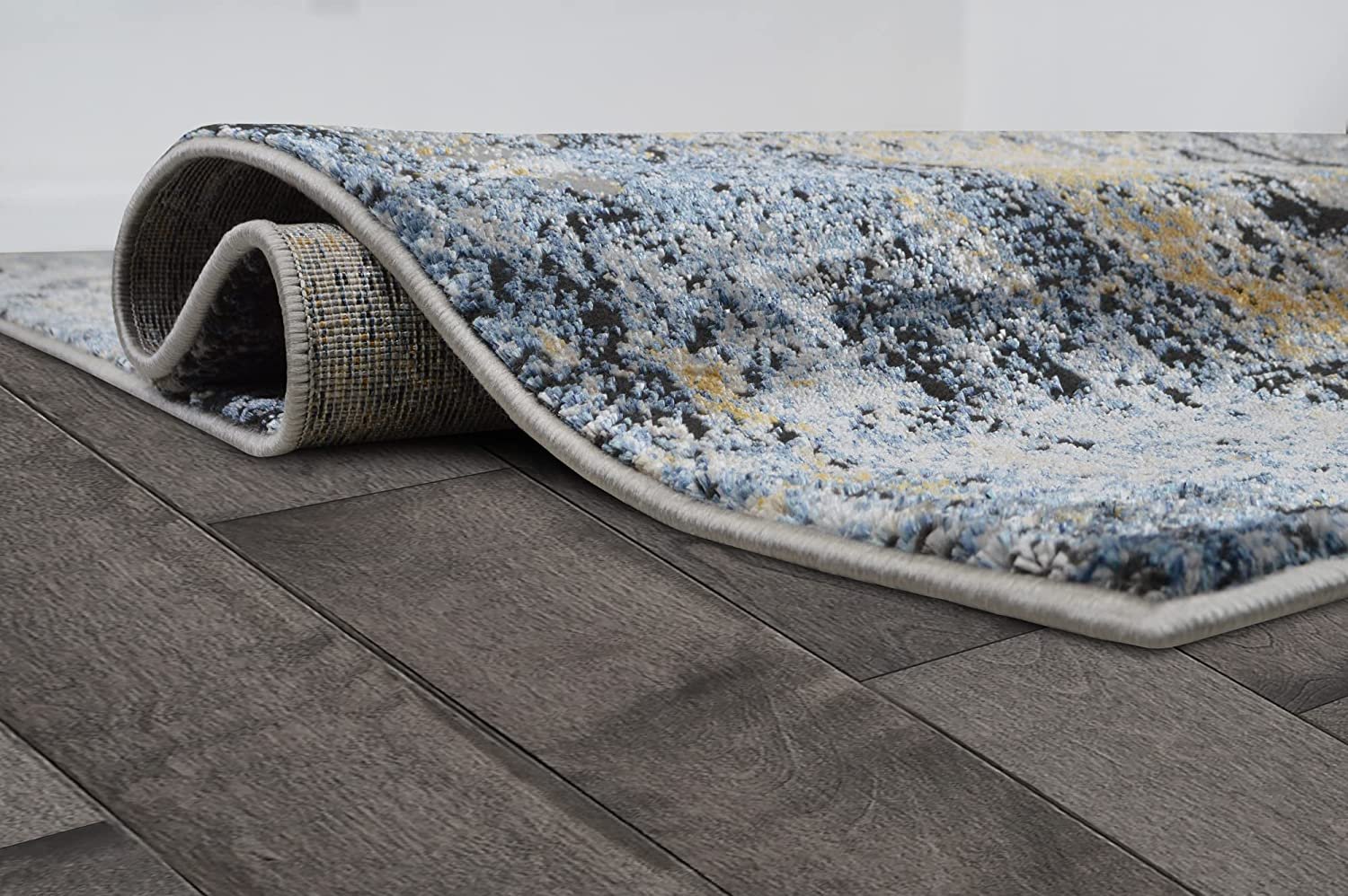 Abstract Pattern Viscos Rug #73