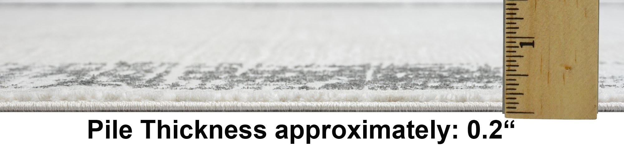 HR Super Soft Polyester Abstract Area Rug Bordered # 454