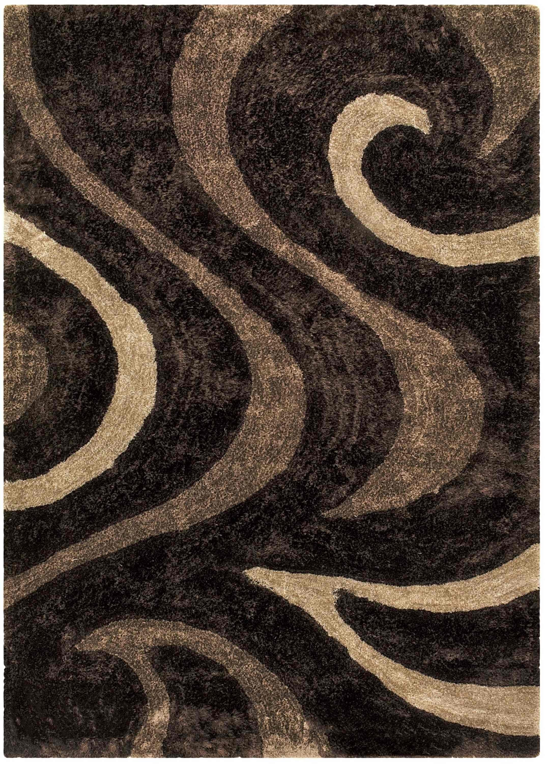 3-D Hand Carved Shaggy Rug #06