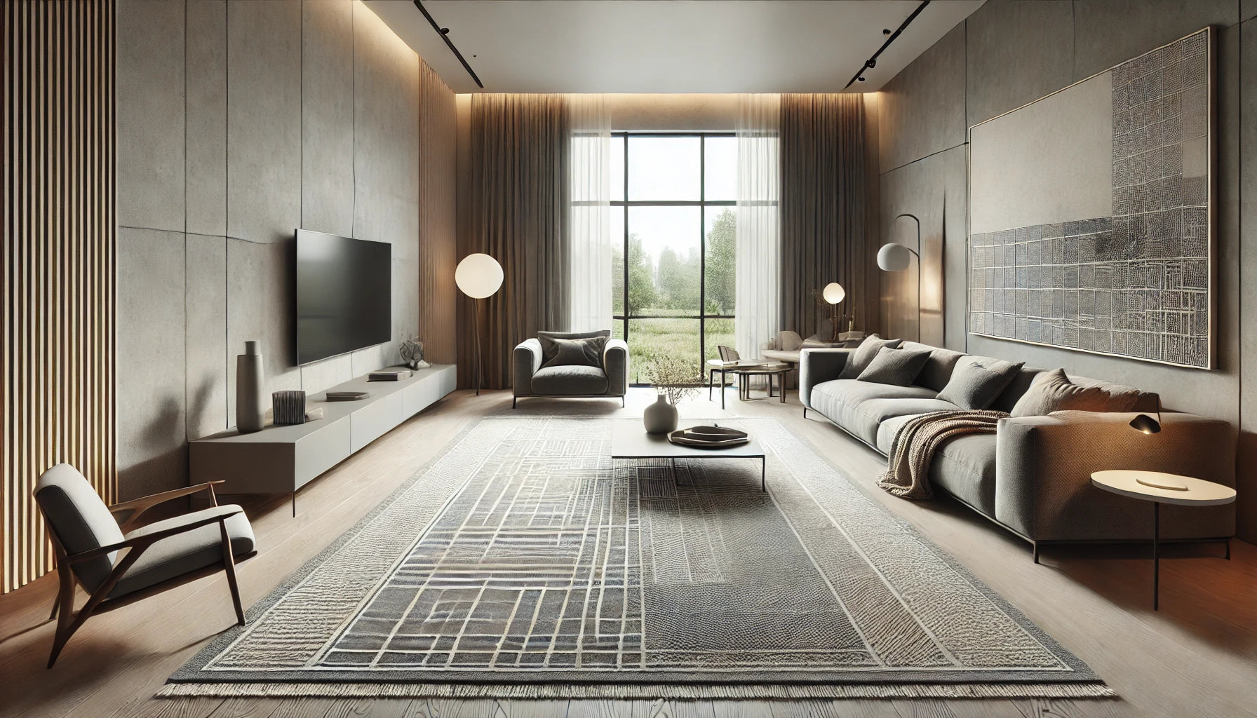 Choosing the Right Large Rug for a Spacious Living Room
