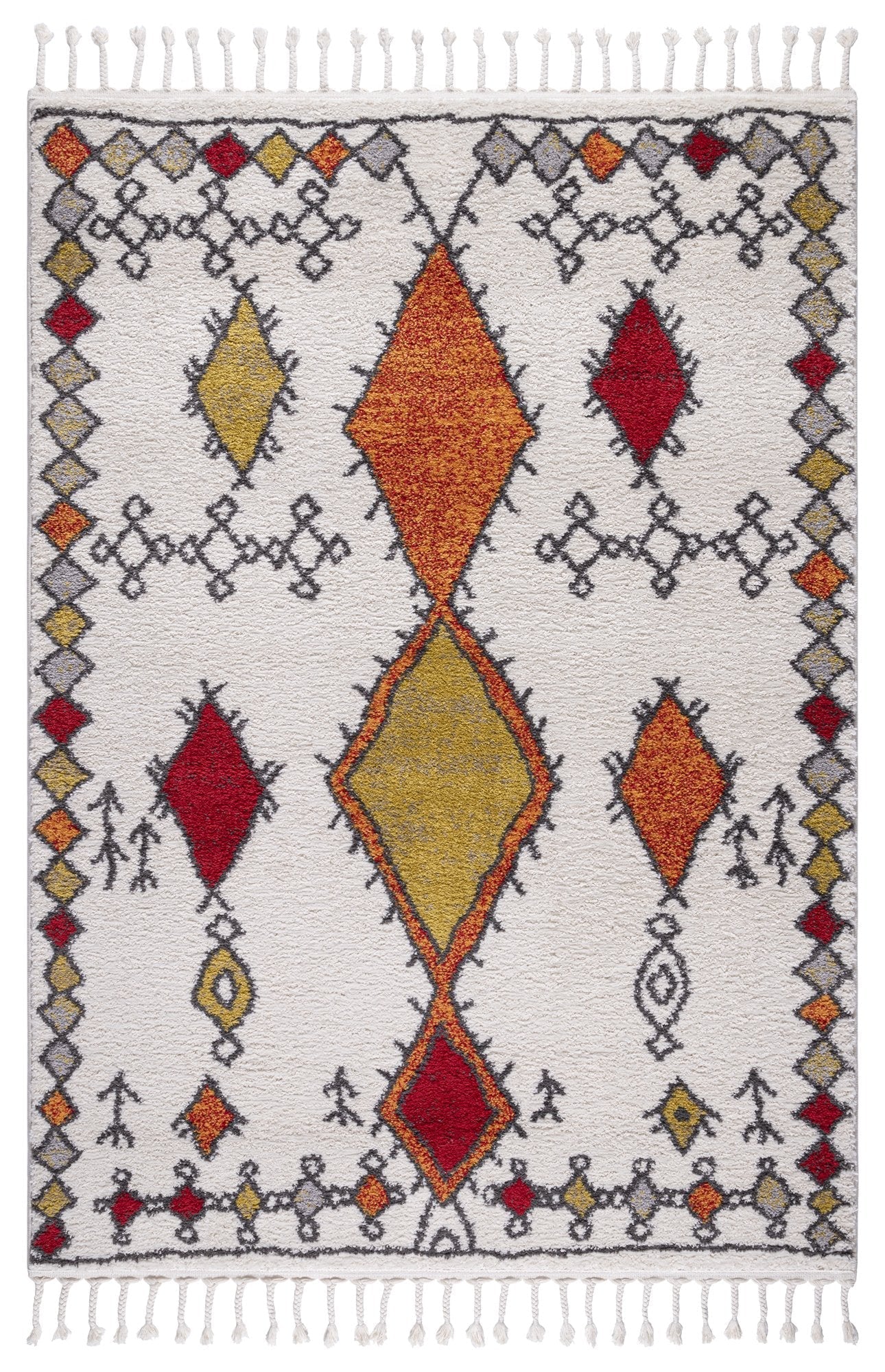 Tribal Moroccan  Shaggy Rugs #11