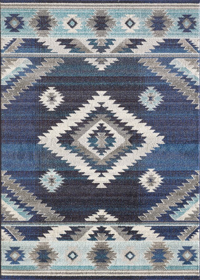 Southwestern Faded Area Rug #33