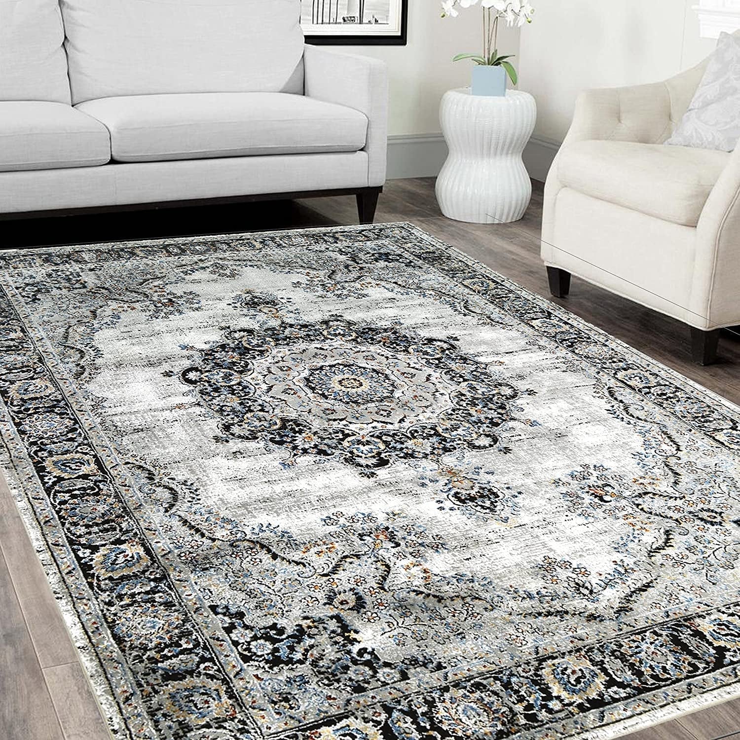 Chic Boho Viscose Rug #71