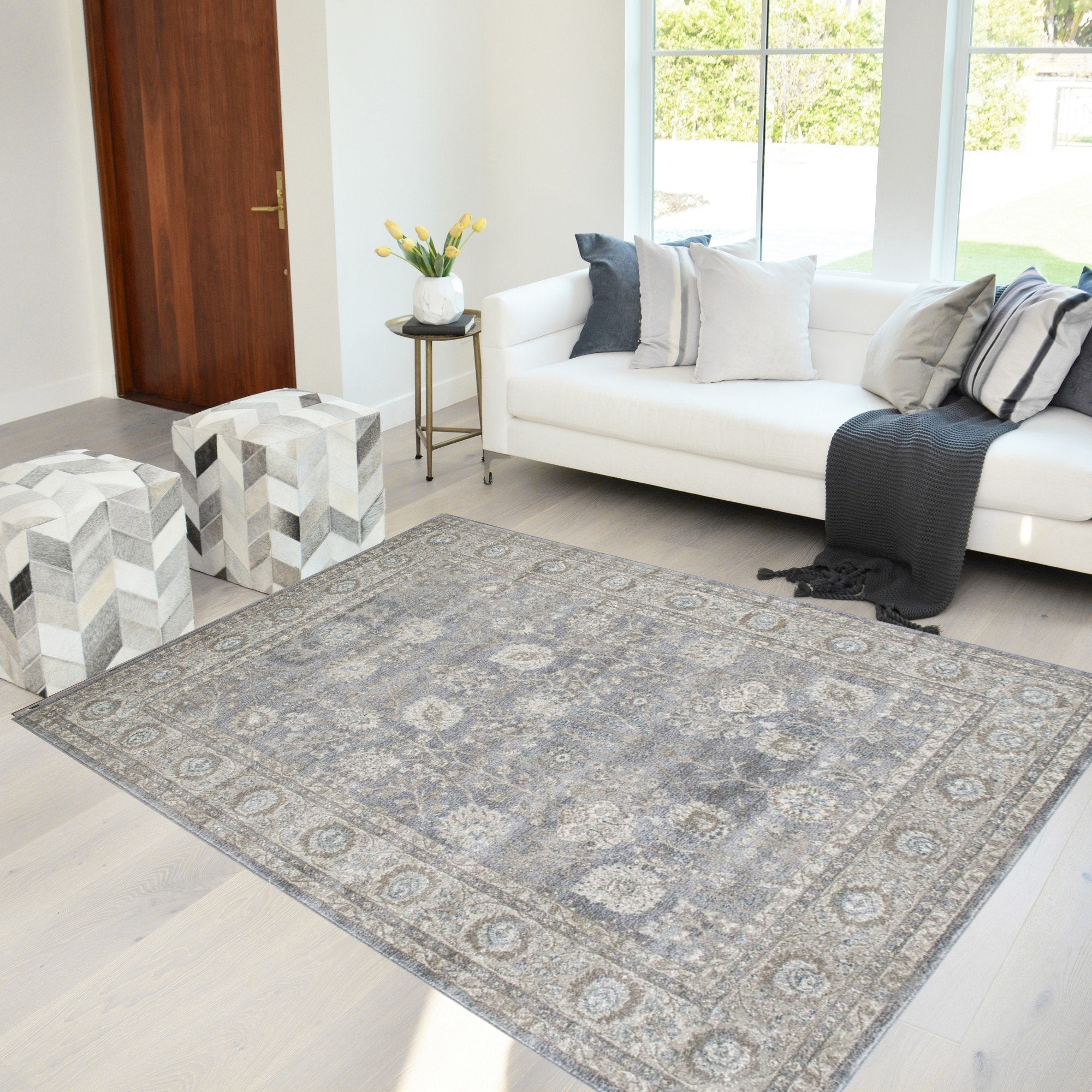 Modern Vintage Design– Abstract, Persian Rug